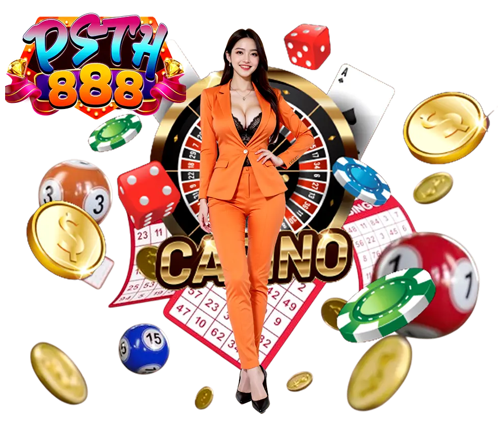 คาสิโนครบวงจร PSTH888 รวมเกมบาคาร่า รูเล็ต สล็อตในที่เดียว